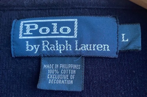 Polo by Ralph Lauren maglione mezza zip uomo taglia L - Foto 3 di 4