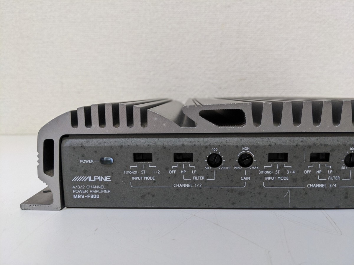 ALPINE MRV-F300 4-channel Digital Power Amplifier | eBay