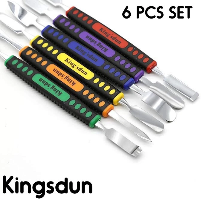 Kingsdun Repair Open Metal Spudger Pry Tool Disassemble Set for Cell Pad Tab GPS - Image 2 of 4
