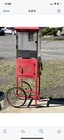 8 oz. Red Commercial Popcorn Machine / Popper - 120V, 1320W