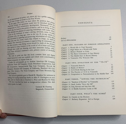 Foreign Oil and the Free World by Leonard M. Fanning Illustrated First ed. 1954 - Picture 6 of 8