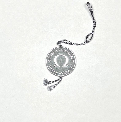 Omega Seamaster Co-Axial Escapement 3-Year Warranty Hang Tag OEM Authentic