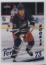 2025-26 Upper Deck Fleer Ultra Rookies Ice 46/100 Parker Ford #194 1os2