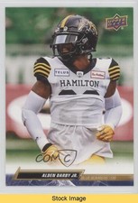 2023 Upper Deck CFL Gold Alden Darby #36 READ 2b2