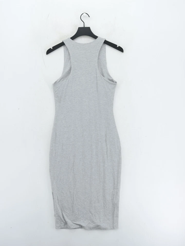 Maxi Vestido Para Mujer Ninety Percent M Gris Viscosa con Elastano, Otro Maxi Foto 2 de 4