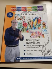 terry madden's wonderful world of watercolor 1300 series volume 1 paperback book