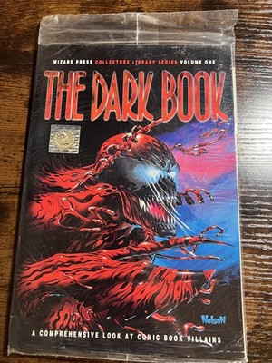 The Dark Book Wizard Press 1994 FACTORY SEALED Carnage Cover Villains Guide