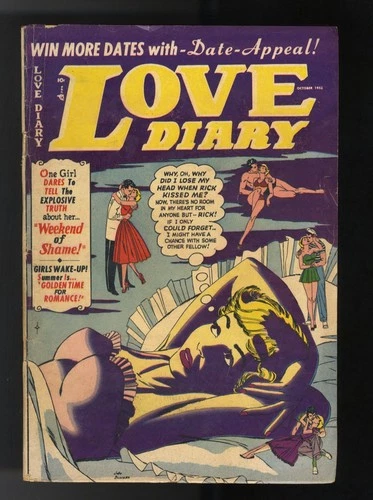 Love Diary #31 VG+ 4.5 John Buscema Cover! Our Publishing 1952