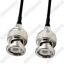 BNC Male to BNC Male Plug Straight Connector RF Pigtail RG174 Jumper Coax Cable