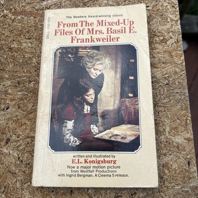 Vintage 1975 From the Mixed-Up Files Mrs Basil E Frankweiler Movie Tie-In  PB