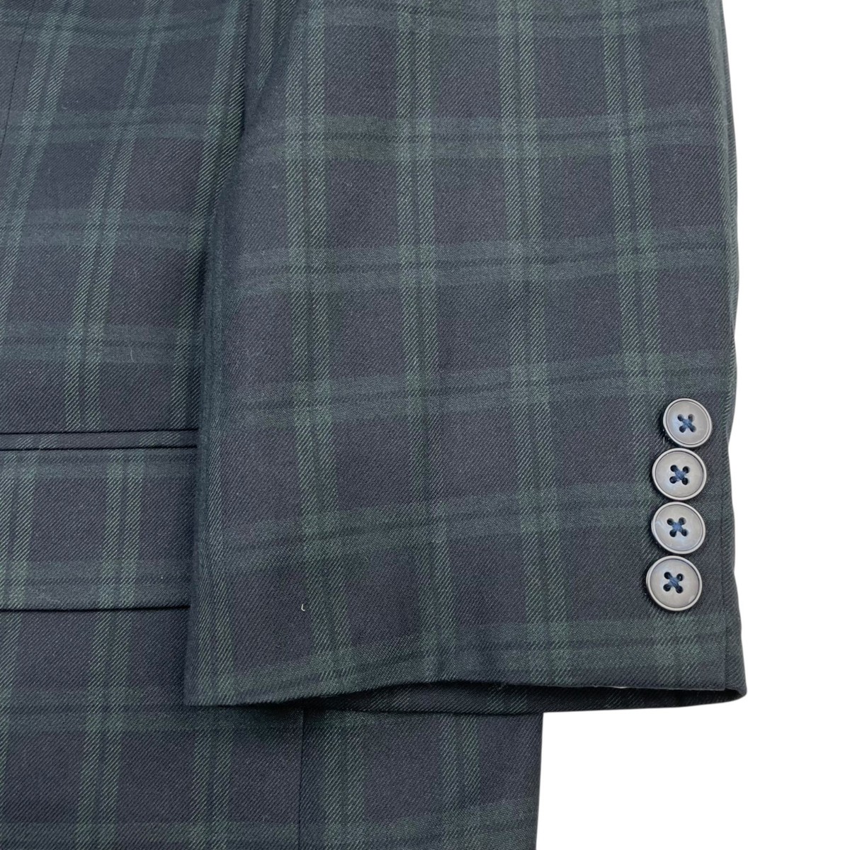 Jack Nicklaus Men's Performance 2-Button Blazer Tartan Blackwater Plaid • 46R View 4
