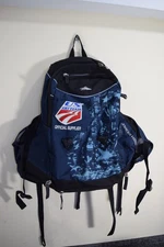 U.S. Ski Team Travel Bag School Graphic Embroidery Backpack High Sierra Blue