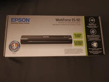 *NEW* Epson ES-50 WorkForce Portable Document Scanner - Black