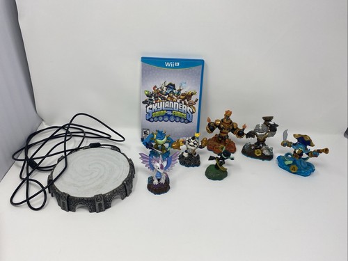 Skylanders Swap Force Wii U Lot w/ Game, Portal 0000547 & 7 Figures Tested