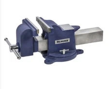 Palmgren 9629688 8" Industrial Bench Vise Utility Workshop Vise, Box Dmg/New