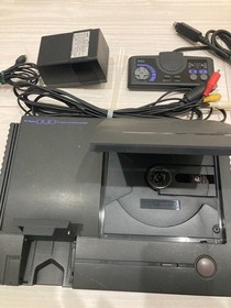 NEC PC Engine Duo console adapter and controller with box Used Working