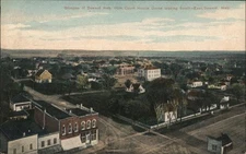 Seward, Nebraska NE View from Court House Dome looking South-East Vintage