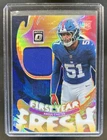 2025 Donruss Optic Abdul Carter Blue Hyper (RAW)