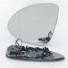 Mirror Glass For Porsche Cayenne 2011-2017 Fits Driver Left Side Wauto-dimming