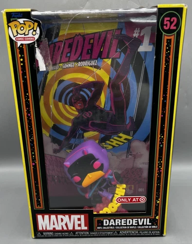Target Exclusive Funko Pop! Marvel Comic Covers #52 Daredevil NEW Damaged Box