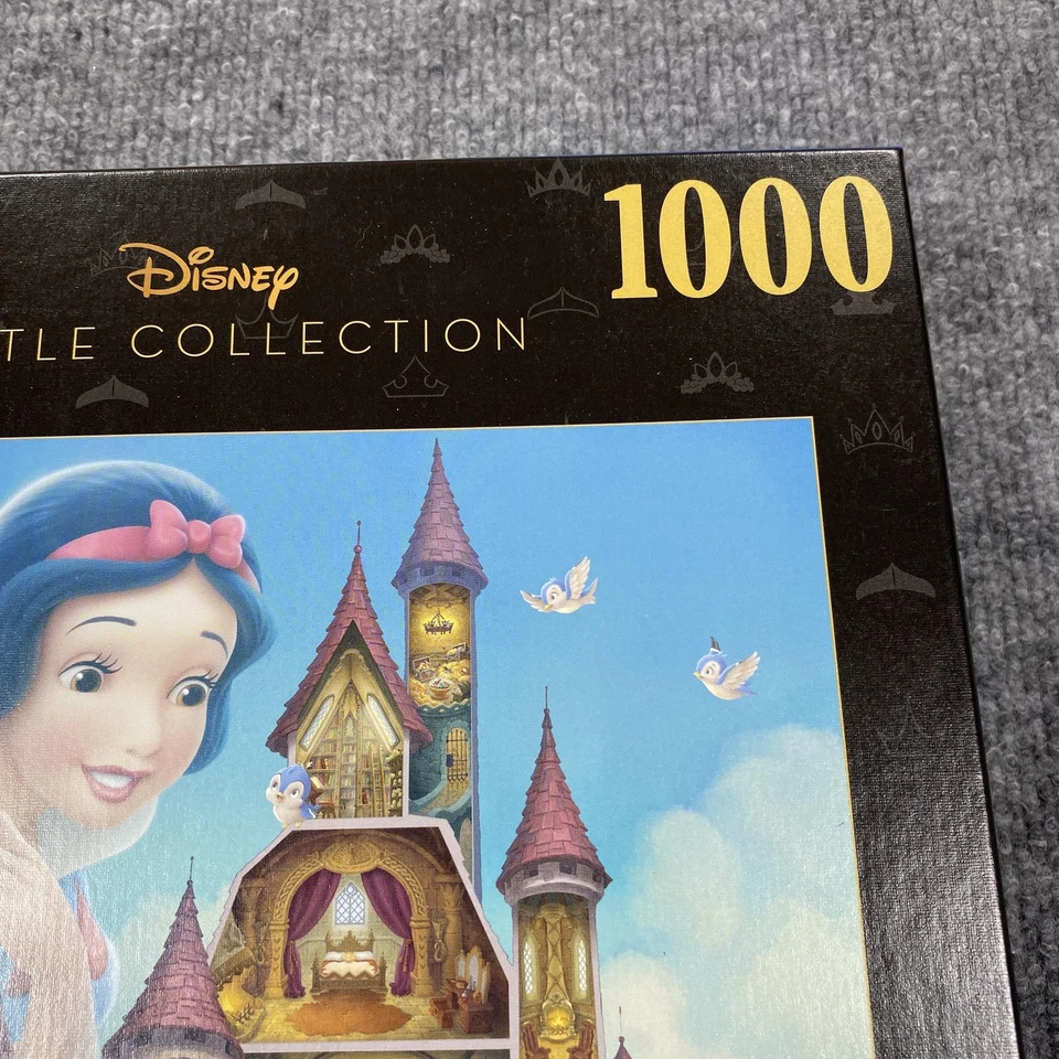 Rompecabezas Ravensburger Disney Colección Castillo Blancanieves 1000 Piezas 27x20 Foto 3 de 4