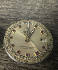 Genuine Rolex Cal. 3055 Auto. Movement Day-Date President With Custom Dial