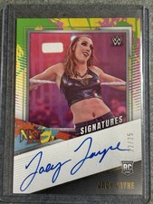 2022 Panini WWE NXT 2.0 JACY JAYNE ON CARD AUTO RC Tie Dye Rookie #17/25