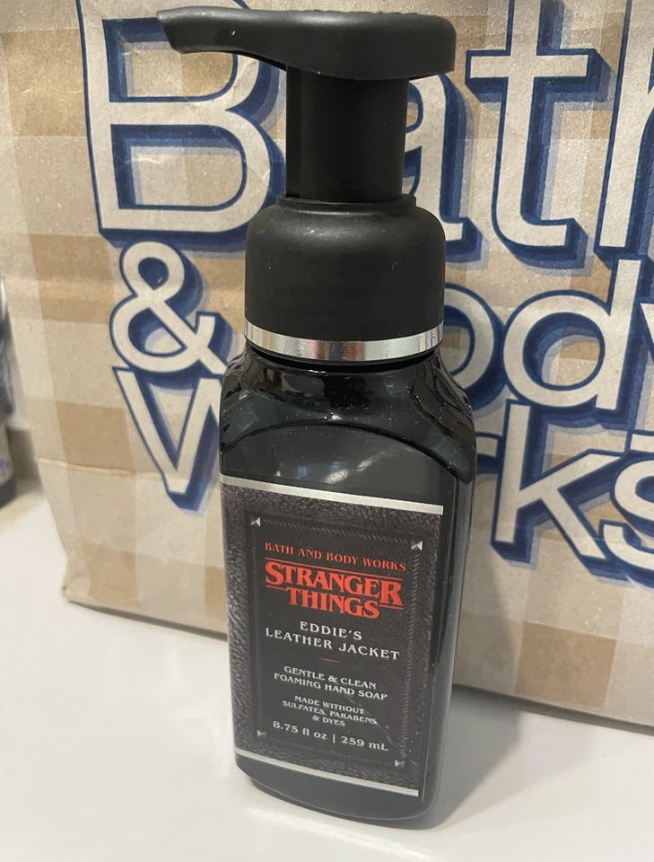 Bath & Body Works Stranger Things Eddie's Leather Jacket Foaming Hand Soap 8.75 - Image 2 of 3