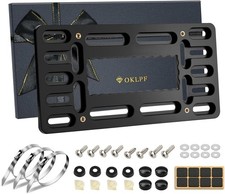 No Drill Front License Plate Bracket- Front License Plate Mounting Kituniversal No Drill Front License Plate Bracket- Front License Plate Mounting Kituniversal