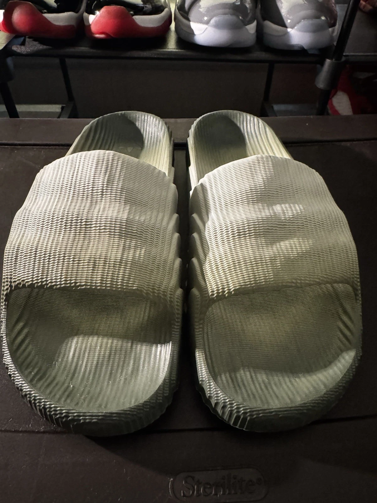 Adidas Originals Adilette 22 Slides Wonder Silver
