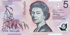 Australien 2008 Polymerbanknote 5 Dollars Pick 57 f UNC Uncirculated Neu