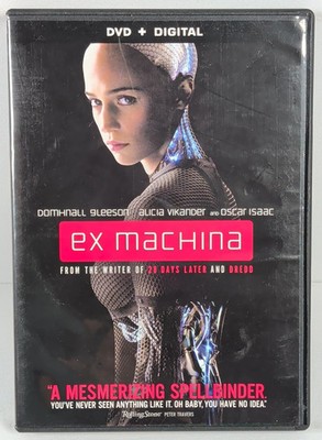 Ex Machina (2015) Widescreen DVD Domhnall Gleeson Free Shipping