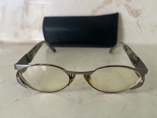 Vintage ELIZABETH ARDEN Oval Full Rim Eyeglasses Glasses Frames 55-17-125 w/Case
