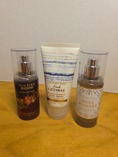 Bath  Body Works Lotions And Fine Fragrance Body Mist Travel Size Lot