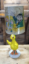 Vintage 1970's Sesame Street Big Bird Table Lamp w/ Shade Muppets Working