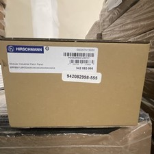 Hirschmann MIPP Modular Industrial Patch Panel 4 Ethernet 6 Fiber RJ-45 LC