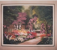 Candamar Designs Counted Cross Stitch Kit 14x11 "Floral Splendor Picture" 51148