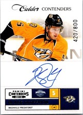 2011-12 Panini Contenders #230 Blake Geoffrion #/800