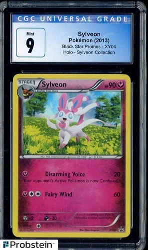 2013 Pokemon Black Star Promos Sylveon Collection XY04 Sylveon CGC 9 MINT