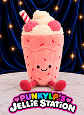 Authentic Jellycat Amuseables Bubbeca Milkshake NWT FAO Schwarz Exclusive