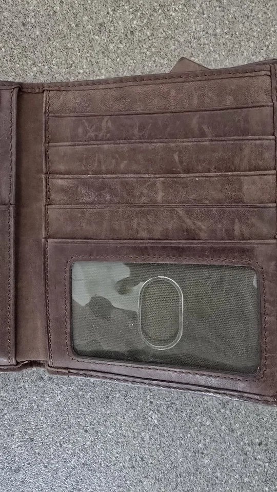 Fossil Passport Case - Fabric and Leather - Unisex - VGC  - Image 4 of 4