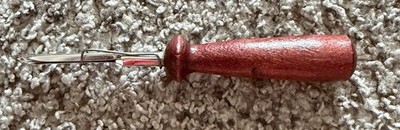 BOYE No.6 Needle Punch, Wood Handle, Made In USA