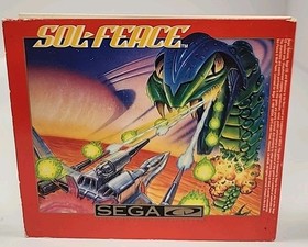 SOL-FEACE (1992)  SEGA CD GAME - 90s SPACE SHOOTER BULLET HELL WOLF TEAM