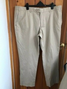 florence and fred mens beige trousers 