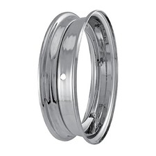 CERCHIO RUOTA CROMATO 3.50-10 VESPA 125 150 200 PX ARCOBALENO SPRINT TS PK S XL