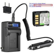 Kastar Battery LCD AC Charger for BN-VF707U  JVC GZ-MG21ZEZ GZ-MG21U GZ-MG21US