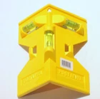 90 Degree Post Level 3 Acrylic Bubble Vials Vertical Horizontal Leveling Column