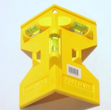 90 Degree Post Level 3 Acrylic Bubble Vials V...