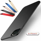 For iPhone 17 16E 15 14 13 12 Pro Max Ultra Thin Slim Matte Hard Back Case Cover