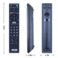 Nuevo control remoto RM-YD080 funciona para Sony TV KDL-46BX451 KDL-42EX441 KDL-42EX440